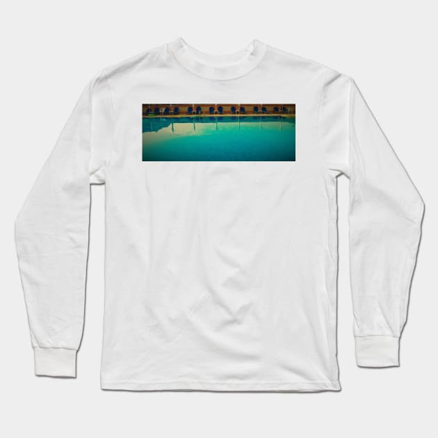 A View of Greece Long Sleeve T-Shirt by golan22may